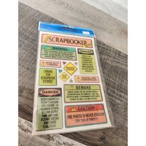 Creative Imaginations - Scrapbook Epoxy Stickers Crop Party Cropping NEW #29